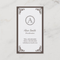 Art Deco Border Proofreading