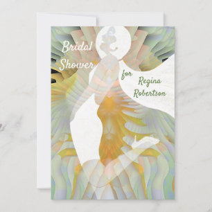 Art Deco Bridal Shower Invitation