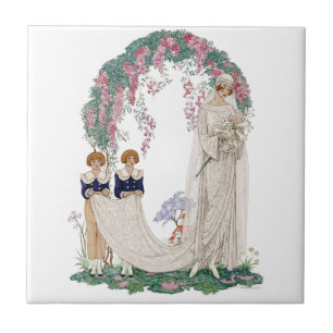 Art Deco Bride Tile