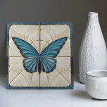 Art Deco Butterfly Wall Decor Art Nouveau Tile<br><div class="desc">Welcome to CreaTile! Here you will find handmade tile designs that I have personally crafted and vintage ceramic and porcelain clay tiles, whether stained or natural. I love to design tile and ceramic products, hoping to give you a way to transform your home into something you enjoy visiting again and...</div>