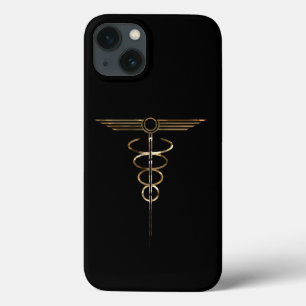 Art Deco Caduceus iPhone 13 Case