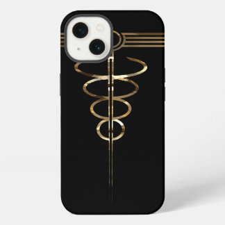 Art Deco Caduceus iPhone 13 Case
