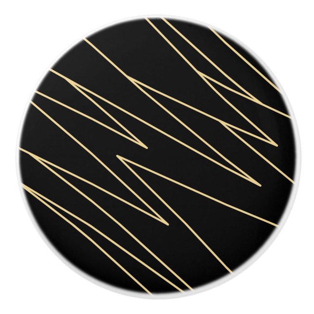 Art Deco Ceramic Pull (Front)