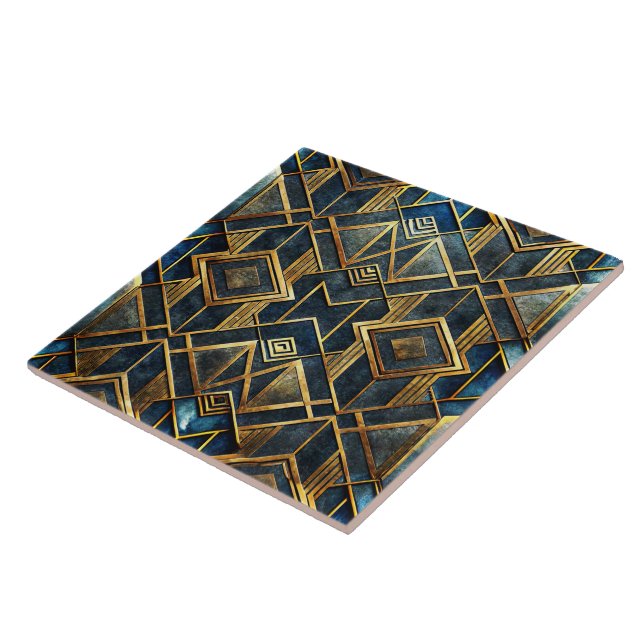 Art Deco Ceramic Tile (Side)