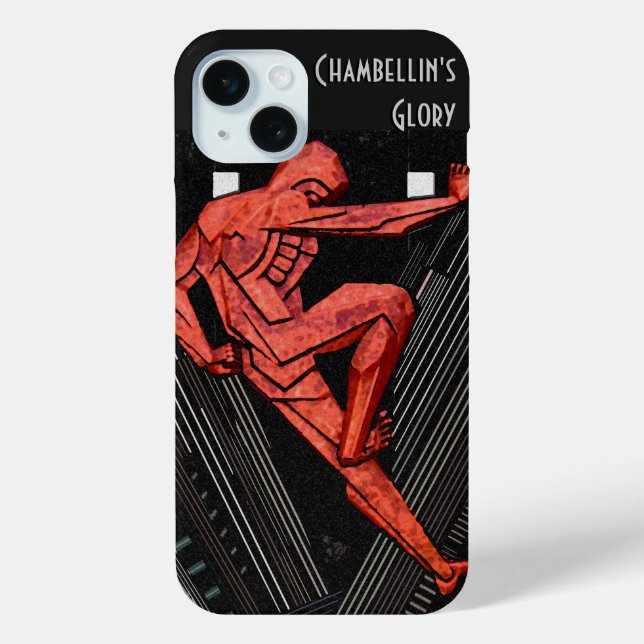 Art Deco Chambellan's Glory - Personalised Case-Mate iPhone Case (Back)