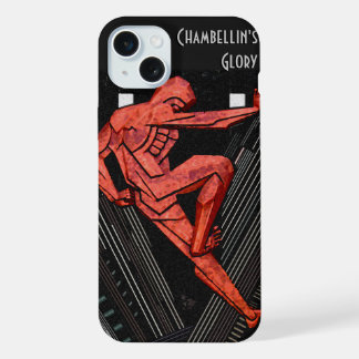 Art Deco Chambellan's Glory - Personalised iPhone 15 Plus Case