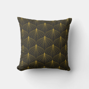 Art Deco Charm: Vintage Geometric Seamless Cushion