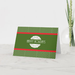 Art Deco Christmas Card