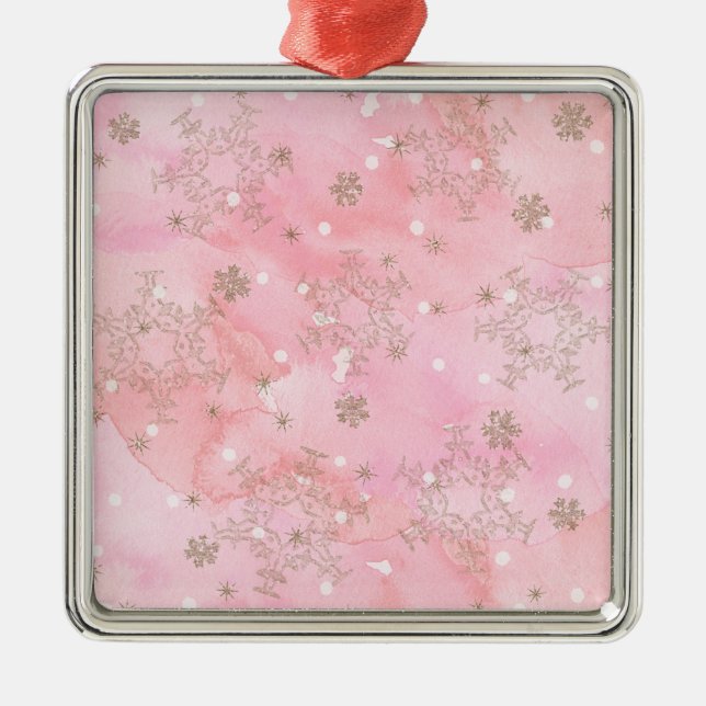 Art Deco Christmas Metal Tree Decoration (Front)