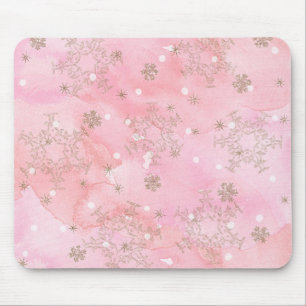 Art Deco Christmas Mouse Mat