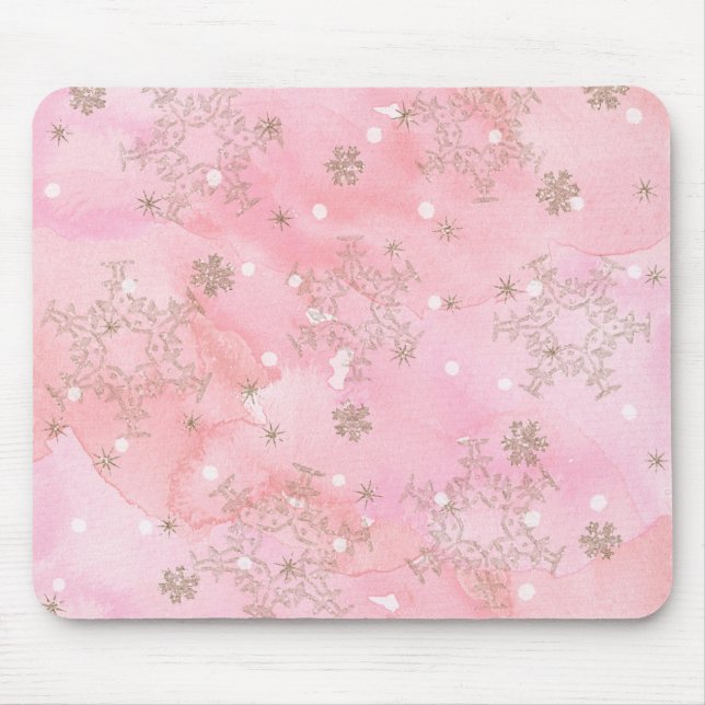 Art Deco Christmas Mouse Mat (Front)