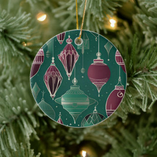 Art Deco Christmas Ornaments, Ornament