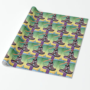 Art Deco Christmas Wrapping Paper
