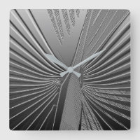 Art Deco chrome palm leaf