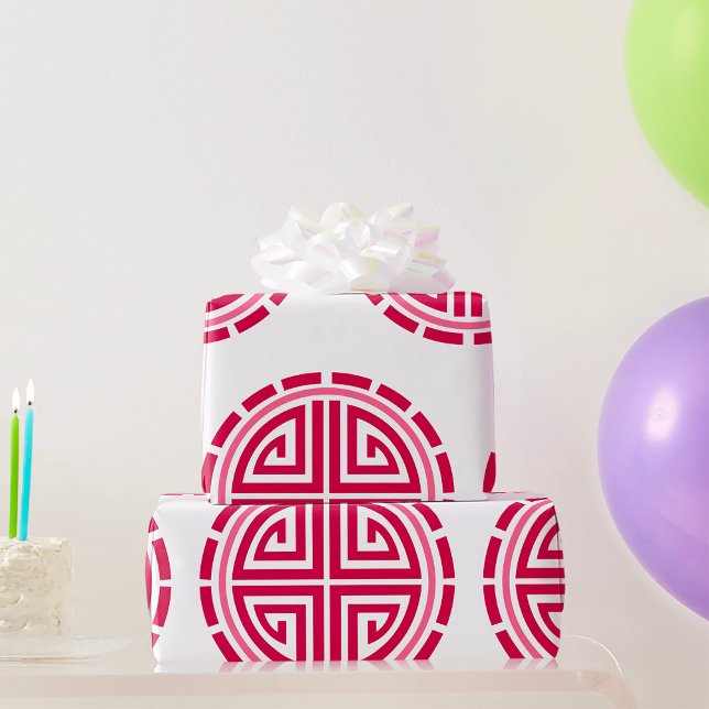 Art Deco Circle Wrapping Paper (Creator Uploaded)