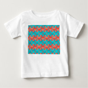 Art Deco Circles and Triangles Baby T-Shirt
