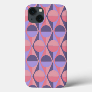Art Deco Circles and Triangles iPhone 13 Case