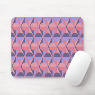 Art Deco Circles and Triangles Mouse Mat