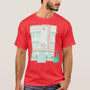 Art Deco Coffee shop T-Shirt