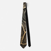 Art Deco Collection The Palms gold silver black