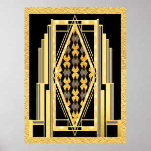 Art Deco Compilation Poster