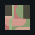Art Deco Composition Pink and Green #5<br><div class="desc">Art Deco Composition Pink and Green #5</div>