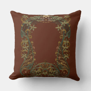 art deco cushion