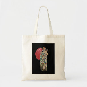 Art Deco Dancing, Vintage Love and Romance Tote Bag