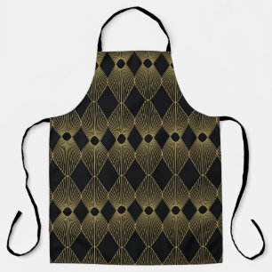 Art Deco Decoration Seamless Pattern Apron