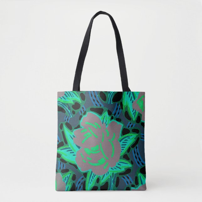 Art Deco Design #10 Rose Tote Bag (Front)