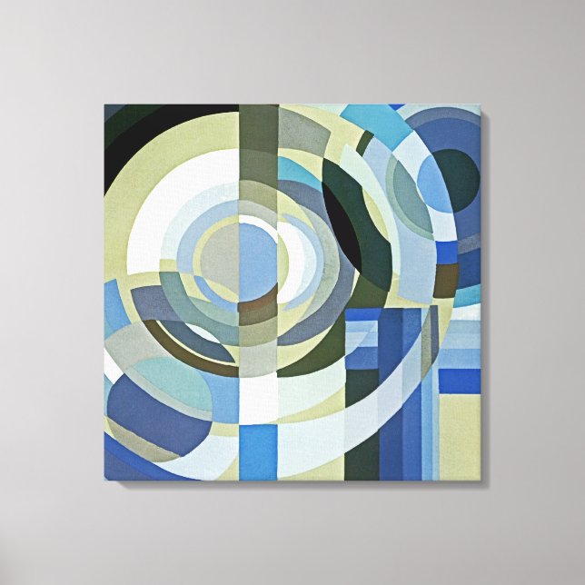 Art Deco Design #1 @ Emporio Moffa Canvas Print (Front)