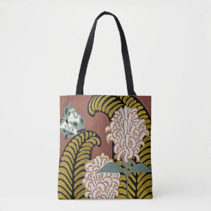 Art Deco Design #3 Floral Tote Bag