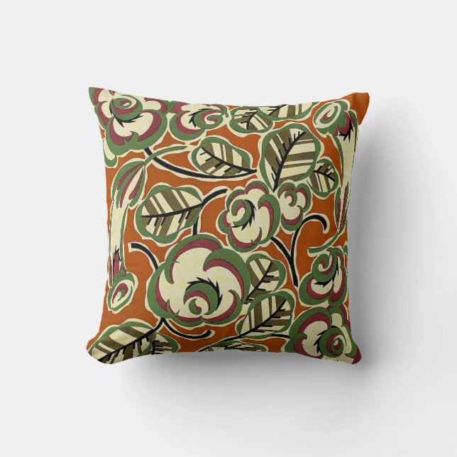 Art Deco Design #5 at Sunshinedazzle Cushion (Front)