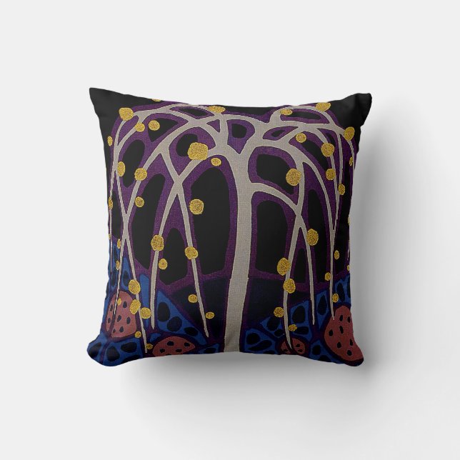 Art Deco Design #6 at Sunshinedazzle Cushion (Front)