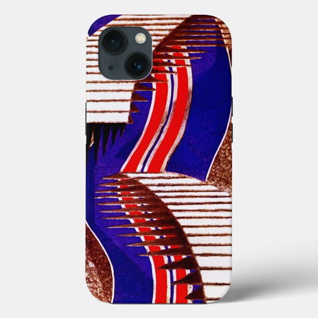 Art Deco Design #6 @ Emporio Moffa Case-Mate iPhone Case (Back)