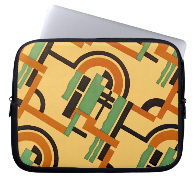 Art Deco Design #7 @ Emporio Moffa Laptop Sleeve (Front)
