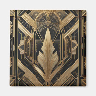 Art Deco Design Architecture 1920s Door Panel Magnet
