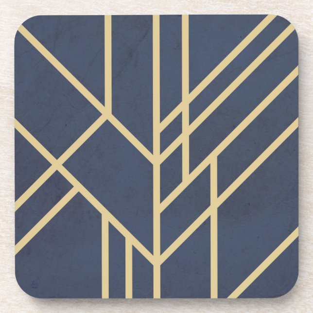 Art Deco design Coaster (Front)