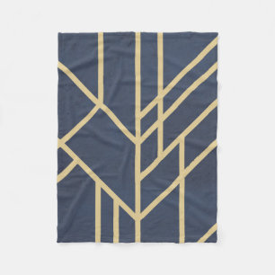 Art Deco design Fleece Blanket