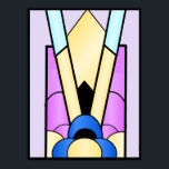Art Deco Design Poster<br><div class="desc">Poster art deco design that you can customise with any text of your choice. Should you require any help with customising then contact us through the link on this page. Art deco poster.</div>
