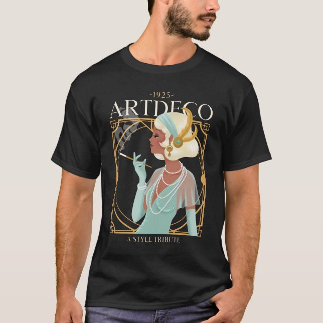 art deco design T-Shirt (Front)