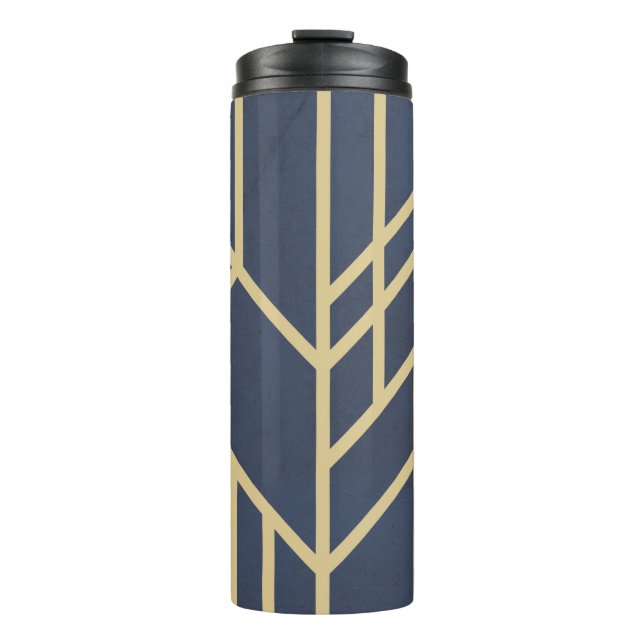 Art Deco design Thermal Tumbler (Front)