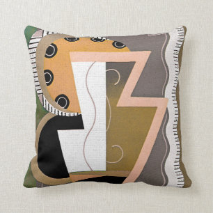 Art Deco  Design Throw  Pillow