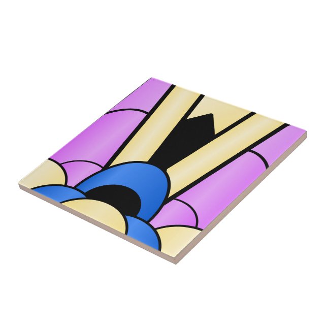 Art Deco Design Tile (Side)
