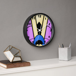 Art Deco Design Wall Clock