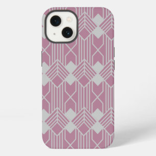 Art Deco Diamond Shapes and Lines iPhone 13 Case