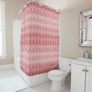 Art Deco Diamond Shower Curtain