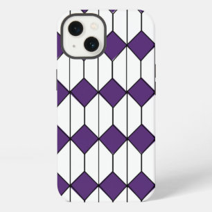 Art Deco Diamonds and Hexagons iPhone 13 Case