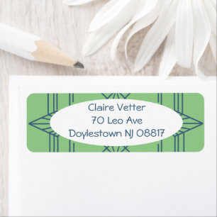 Art Deco Diamonds and Squares 