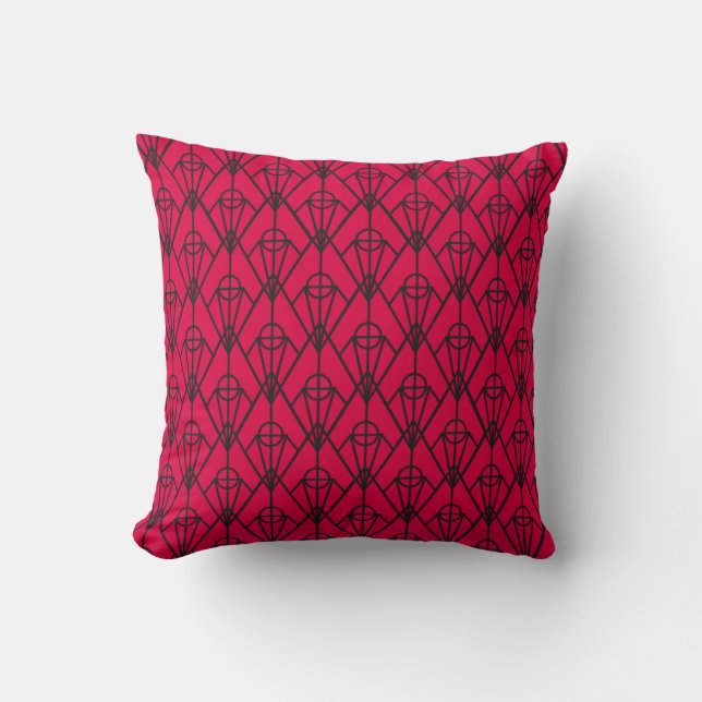Art Deco Diamonds  Cushion (Front)